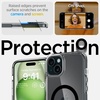 image:imageSpigen for iPhone 13 Pro Max Case Ultra Hybrid MagFit AntiYellowing Compatible with Magsafe  ClearClear Black