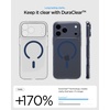image:imageSpigen for iPhone 13 Pro Max Case Ultra Hybrid MagFit AntiYellowing Compatible with Magsafe  ClearClear Deep Blue