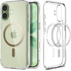image:imageSpigen for iPhone 13 Pro Max Case Ultra Hybrid MagFit AntiYellowing Compatible with Magsafe  ClearClear Gold