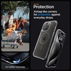 image:imageSpigen for iPhone 13 Pro Max Case Ultra Hybrid MagFit AntiYellowing Compatible with Magsafe  ClearClear Graphite