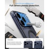 image:imageSpigen for iPhone 13 Pro Max Case Ultra Hybrid MagFit AntiYellowing Compatible with Magsafe  ClearClear Graphite