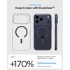 image:imageSpigen for iPhone 13 Pro Max Case Ultra Hybrid MagFit AntiYellowing Compatible with Magsafe  ClearClear Graphite