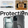 image:imageSpigen for iPhone 13 Pro Max Case Ultra Hybrid MagFit AntiYellowing Compatible with Magsafe  ClearClear Graphite