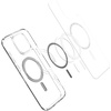 image:imageSpigen for iPhone 13 Pro Max Case Ultra Hybrid MagFit AntiYellowing Compatible with Magsafe  ClearClear Graphite