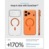image:imageSpigen for iPhone 13 Pro Max Case Ultra Hybrid MagFit AntiYellowing Compatible with Magsafe  ClearClear Orange