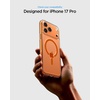 image:imageSpigen for iPhone 13 Pro Max Case Ultra Hybrid MagFit AntiYellowing Compatible with Magsafe  ClearClear Orange