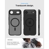 image:imageSpigen for iPhone 13 Pro Max Case Ultra Hybrid MagFit AntiYellowing Compatible with Magsafe  ClearFrost Black