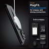 image:imageSpigen for iPhone 13 Pro Max Case Ultra Hybrid MagFit AntiYellowing Compatible with Magsafe  ClearFrost Black