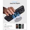 image:imageSpigen for iPhone 13 Pro Max Case Ultra Hybrid MagFit AntiYellowing Compatible with Magsafe  ClearFrost Black