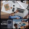 image:imageSpigen for iPhone 13 Pro Max Case Ultra Hybrid MagFit AntiYellowing Compatible with Magsafe  ClearFrost Black