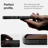 image:imageSpigen for iPhone 13 Pro Max Case Ultra Hybrid MagFit AntiYellowing Compatible with Magsafe  ClearFrost Black