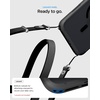 image:imageSpigen for iPhone 13 Pro Max Case Ultra Hybrid MagFit AntiYellowing Compatible with Magsafe  ClearFrost Black