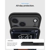 image:imageSpigen for iPhone 13 Pro Max Case Ultra Hybrid MagFit AntiYellowing Compatible with Magsafe  ClearFrost Black
