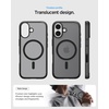 image:imageSpigen for iPhone 13 Pro Max Case Ultra Hybrid MagFit AntiYellowing Compatible with Magsafe  ClearFrost Black