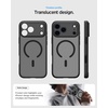 image:imageSpigen for iPhone 13 Pro Max Case Ultra Hybrid MagFit AntiYellowing Compatible with Magsafe  ClearFrost Black