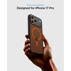 image:imageSpigen for iPhone 13 Pro Max Case Ultra Hybrid MagFit AntiYellowing Compatible with Magsafe  ClearFrost Black Orange