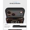 image:imageSpigen for iPhone 13 Pro Max Case Ultra Hybrid MagFit AntiYellowing Compatible with Magsafe  ClearFrost Black Orange