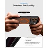 image:imageSpigen for iPhone 13 Pro Max Case Ultra Hybrid MagFit AntiYellowing Compatible with Magsafe  ClearFrost Black Orange