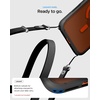 image:imageSpigen for iPhone 13 Pro Max Case Ultra Hybrid MagFit AntiYellowing Compatible with Magsafe  ClearFrost Black Orange