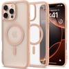 image:imageSpigen for iPhone 13 Pro Max Case Ultra Hybrid MagFit AntiYellowing Compatible with Magsafe  ClearFrost Rose Titanium