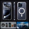 image:imageSpigen for iPhone 13 Pro Max Case Ultra Hybrid MagFit AntiYellowing Compatible with Magsafe  ClearFrost White