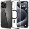 image:imageSpigen for iPhone 13 Pro Max Case Ultra Hybrid MagFit AntiYellowing Compatible with Magsafe  ClearClear Graphite