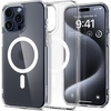 image:imageSpigen for iPhone 13 Pro Max Case Ultra Hybrid MagFit AntiYellowing Compatible with Magsafe  ClearFrost White