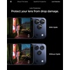 image:imageSpigen Camera Lens Protector for iPhone 16 Pro Max16 Pro  Desert Titanium  GlasTR EZ Fit Optik Pro 9H Tempered glass Scratch resistant Autoalign tray Original photo quality Casefriendly 2PackBlack