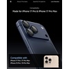 image:imageSpigen Camera Lens Protector for iPhone 16 Pro Max16 Pro  Desert Titanium  GlasTR EZ Fit Optik Pro 9H Tempered glass Scratch resistant Autoalign tray Original photo quality Casefriendly 2PackDeep Blue