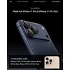 image:imageSpigen Camera Lens Protector for iPhone 16 Pro Max16 Pro  Desert Titanium  GlasTR EZ Fit Optik Pro 9H Tempered glass Scratch resistant Autoalign tray Original photo quality Casefriendly 2PackBlack
