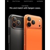image:imageSpigen Camera Lens Protector for iPhone 16 Pro Max16 Pro  Desert Titanium  GlasTR EZ Fit Optik Pro 9H Tempered glass Scratch resistant Autoalign tray Original photo quality Casefriendly 2PackCosmic Orange