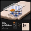 image:imageSpigen Camera Lens Protector for iPhone 16 Pro Max16 Pro  Desert Titanium  GlasTR EZ Fit Optik Pro 9H Tempered glass Scratch resistant Autoalign tray Original photo quality Casefriendly 2PackDesert Titanium