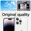 image:imageSpigen Camera Lens Protector for iPhone 16 Pro Max16 Pro  Desert Titanium  GlasTR EZ Fit Optik Pro 9H Tempered glass Scratch resistant Autoalign tray Original photo quality Casefriendly 2PackSilver  iPhone 15 series