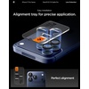 image:imageSpigen Camera Lens Protector for iPhone 16 Pro Max16 Pro  Desert Titanium  GlasTR EZ Fit Optik Pro 9H Tempered glass Scratch resistant Autoalign tray Original photo quality Casefriendly 2PackBlack