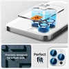 image:imageSpigen Camera Lens Protector for iPhone 16 Pro Max16 Pro  Desert Titanium  GlasTR EZ Fit Optik Pro 9H Tempered glass Scratch resistant Autoalign tray Original photo quality Casefriendly 2PackSilver  iPhone 15 series