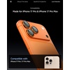 image:imageSpigen Camera Lens Protector for iPhone 16 Pro Max16 Pro  Desert Titanium  GlasTR EZ Fit Optik Pro 9H Tempered glass Scratch resistant Autoalign tray Original photo quality Casefriendly 2PackCosmic Orange