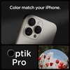 image:imageSpigen Camera Lens Protector for iPhone 16 Pro Max16 Pro  Desert Titanium  GlasTR EZ Fit Optik Pro 9H Tempered glass Scratch resistant Autoalign tray Original photo quality Casefriendly 2PackNatural Titanium
