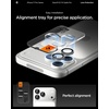 image:imageSpigen Camera Lens Protector for iPhone 16 Pro Max16 Pro  Desert Titanium  GlasTR EZ Fit Optik Pro 9H Tempered glass Scratch resistant Autoalign tray Original photo quality Casefriendly 2PackGray