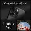 image:imageSpigen Camera Lens Protector for iPhone 16 Pro Max16 Pro  Desert Titanium  GlasTR EZ Fit Optik Pro 9H Tempered glass Scratch resistant Autoalign tray Original photo quality Casefriendly 2PackZeroOne