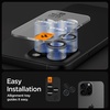 image:imageSpigen Camera Lens Protector for iPhone 16 Pro Max16 Pro  Desert Titanium  GlasTR EZ Fit Optik Pro 9H Tempered glass Scratch resistant Autoalign tray Original photo quality Casefriendly 2PackZeroOne