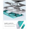 image:imageSpigen Classic C1 MagFit Designed for iPhone 16 Pro Max Case MilitaryGrade Protection Compatible with MagSafe  GraphiteBondi Blue