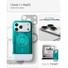 image:imageSpigen Classic C1 MagFit Designed for iPhone 16 Pro Max Case MilitaryGrade Protection Compatible with MagSafe  GraphiteBondi Blue