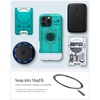 image:imageSpigen Classic C1 MagFit Designed for iPhone 16 Pro Max Case MilitaryGrade Protection Compatible with MagSafe  GraphiteBondi Blue