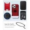 image:imageSpigen Classic C1 MagFit Designed for iPhone 16 Pro Max Case MilitaryGrade Protection Compatible with MagSafe  GraphiteRuby