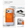 image:imageSpigen Classic C1 MagFit Designed for iPhone 16 Pro Max Case MilitaryGrade Protection Compatible with MagSafe  GraphiteTangerine