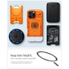 image:imageSpigen Classic C1 MagFit Designed for iPhone 16 Pro Max Case MilitaryGrade Protection Compatible with MagSafe  GraphiteTangerine