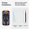image:imageSpigen GlasTR EZ FIT Screen Protector for iPhone 16 Plus15 Plus  9H tempered glass Scratch resistance autoalign tray Labtested 100 clarity Original touch Casefriendly 2 PackiPhone 16  iPhone 15