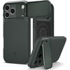 image:imageSpigen Optik Armor MagFit Designed for iPhone 16 Pro Max Case MilitaryGrade Protection Compatible with MagSafe  Black  MagSafe Compatible Slidable Camera Cover Patented Air Cushion MILSTD810H MilitaryGrade Drop ProtectionAbyss Green