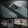 image:imageSpigen Optik Armor MagFit Designed for iPhone 16 Pro Max Case MilitaryGrade Protection Compatible with MagSafe  Black  MagSafe Compatible Slidable Camera Cover Patented Air Cushion MILSTD810H MilitaryGrade Drop ProtectionAbyss Green