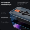 image:imageSpigen Privacy Screen Protector for iPhone 17 Pro Max 16 Pro Max  AntiSpy 9H Hardness Tempered Glass Easy Installation Kit CaseFriendly Touch Responsive Scratch ResistantiPhone 14 Pro Max